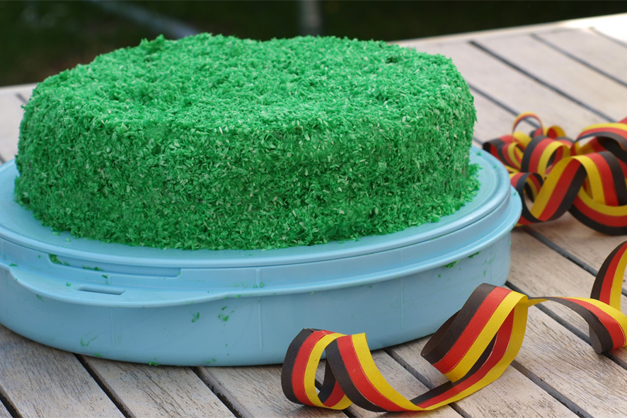 Deutschland Kuchen: Der Hit auf jeder WM / Fußball - Party