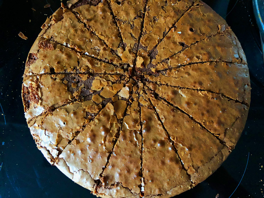 Schokoladen_weihnachtsbäume_schokokuchen_brownie